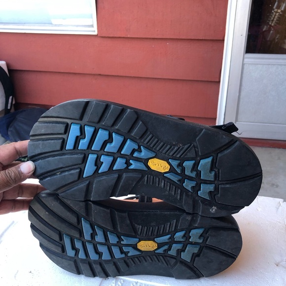 Chaco Z2 Classic Men’s Blue and Gray Striped Sandals Size M9 main image 15